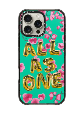 现货正品CASETiFY万众一心鲜明绿色热带艺术适用苹果iPhone 16 pro max手机壳15/14/13创意清新16e高级保护套