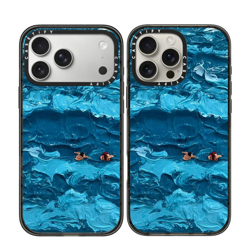 现货CASETiFY正品漂浮的人适用苹果iPhone16/17 Pro Max防摔手机壳个性14/13轻奢17 air潮流15艺术海洋保护套
