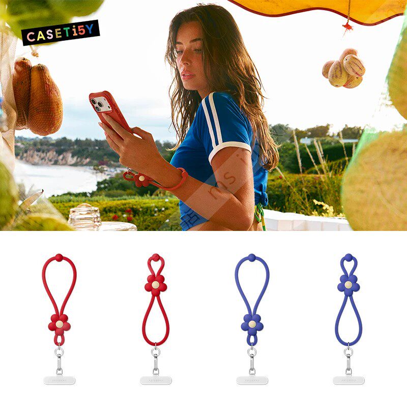 CASETiFY可调节硅胶手机腕带挂绳