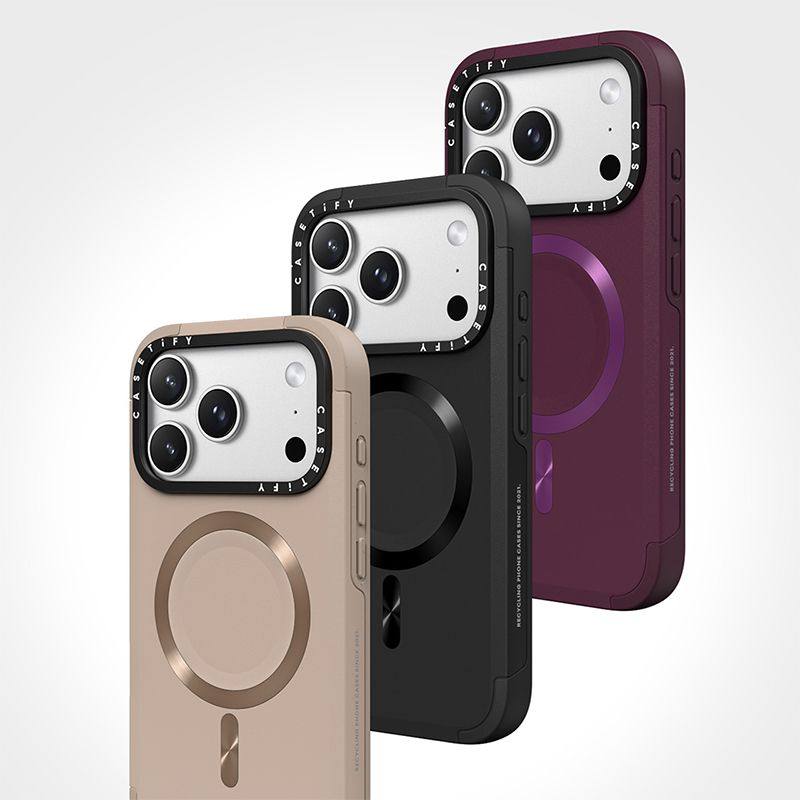 CASETiFY雾感强韧防护手机壳适用苹果全新2025系列iphone 17 pro max磁吸商务壳时尚轻奢17 air高级感保护套