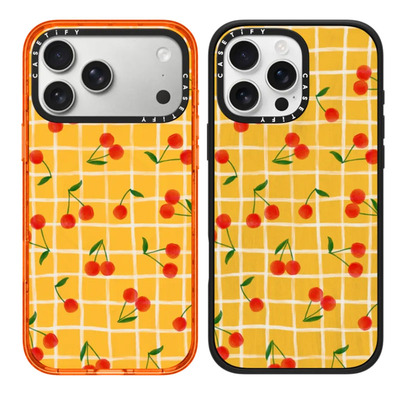 现货CASETiFY正品樱格物语适用苹果iPhone16/17 Pro Max防摔手机壳清新樱桃14/13时尚17 air潮流15高级保护套