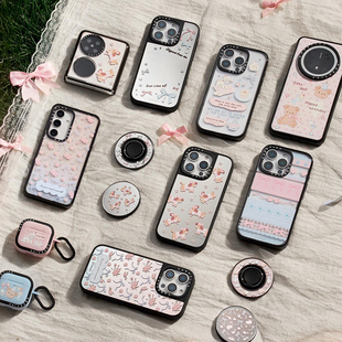 现货正品CASETiFY联名Hi Forest森林早报适用苹果iPhone16 pro max可爱小兔手机壳甜美15/14/13艺术家16e套子