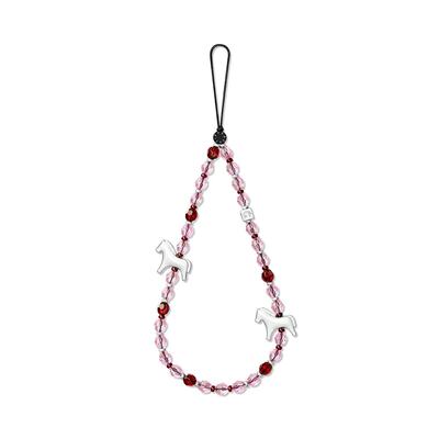 CASETiFY幸运小马粉色串珠手机链