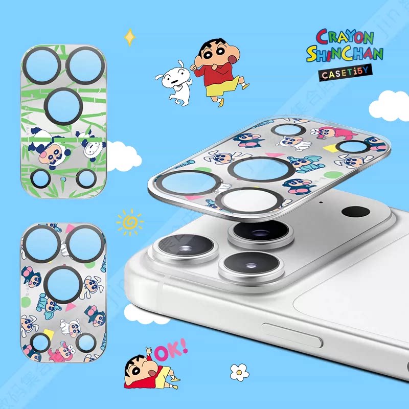 CASETiFY联名蜡笔小新卡通镜头膜