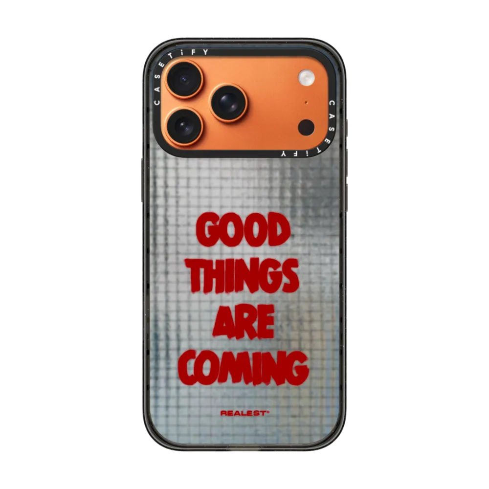 现货CASETiFY正品好事正在到来的瓷砖适用苹果iPhone16/17 Pro Max防摔手机壳高级洋气15/14/13创意air保护套