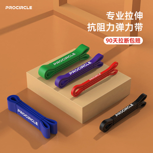 弹力带健身阻力带引体向上辅助拉力带力量训练男女深蹲背臀拉伸带