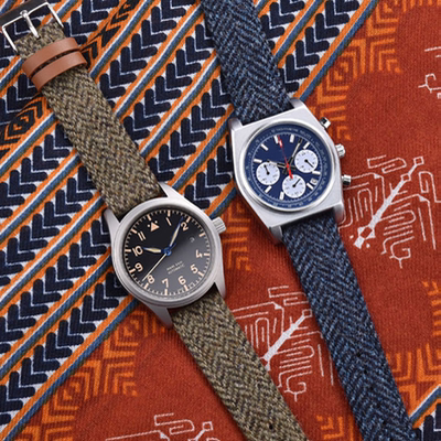 复古风英伦风真皮表带