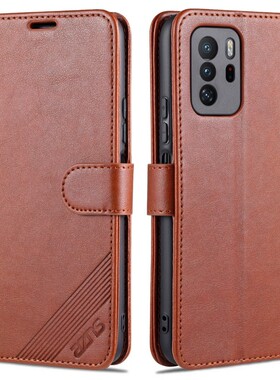 适用小米POCOX3GT手机壳翻盖Poco X3GT外壳皮夹小米21061110AG保护套6.60英寸poc0男士pocophone钱包款poco全