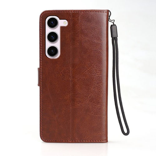 适用三星SM-S9110手机壳翻盖S911B外壳6.10英寸S23保护套皮夹Galaxy膜S911O软壳samsung钱包款SM一S9110潮女?
