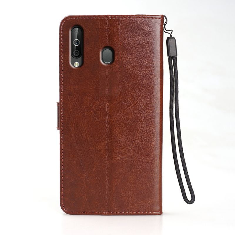 适用三星A3058手机壳皮夹Galaxy A40s外壳6.4英寸A3050保护套翻盖SM一a3050钢化膜盖乐士钱包款sm-A3058硅胶?