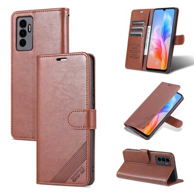 适用vivoV23e手机壳皮夹V23e 5G外壳6.44英寸vivoV2126保护套翻盖viuo潮女vovi防摔Ⅴivo磁扣V1VO软壳wiwo男?