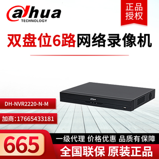 大华20路双盘位网络硬盘录像机DH NVR2220