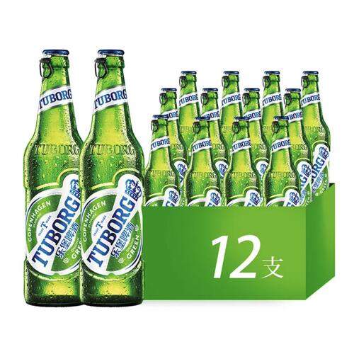 嘉士伯乐堡啤酒495*12瓶装