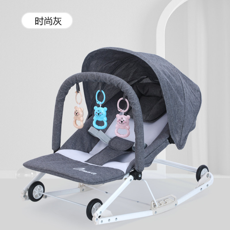 全自动安抚婴儿摇摇椅宝宝睡觉躺椅摇篮椅带娃哄娃神器婴儿摇摇椅