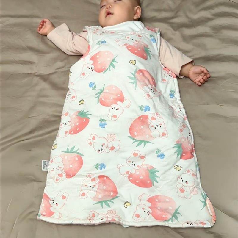 婴儿睡袋秋冬季恒温宝宝背心式护肚子新生儿童防踢被子神器豆豆绒,婴童用品,睡袋/防踢被,淘宝优惠券,粉丝福利购,淘宝优惠卷