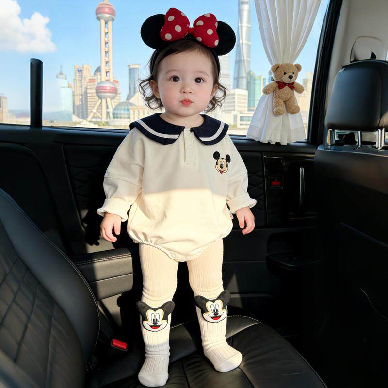 超萌婴儿服纯棉男女宝宝包屁衣薄款可爱哈衣婴幼儿三角连体衣套装