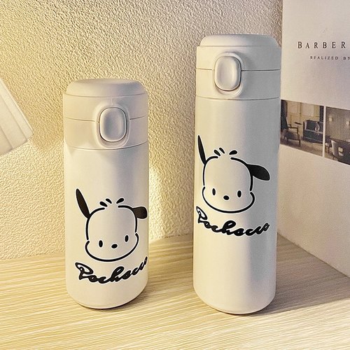 保温杯不锈钢高颜值吸管杯简约潮