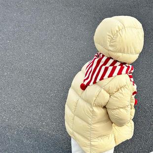 韩系ins宝宝围巾女宝三角巾围脖冬季 加厚保暖百搭护颈针织毛线帽