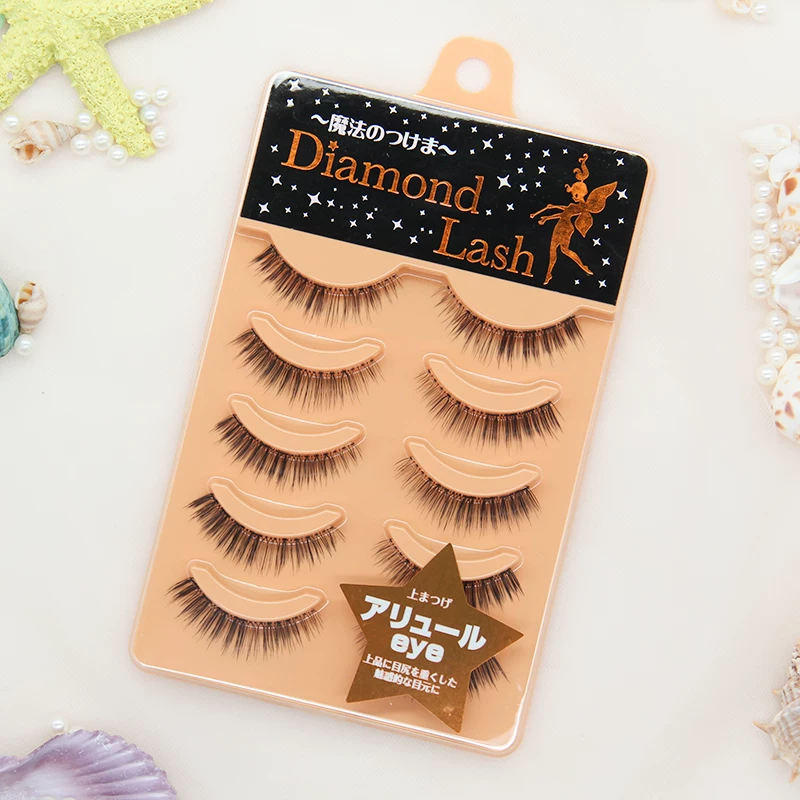 Искусственные длинные ресницы Diamond Lash54598, природный макияж, студенты, симуляция Handmade