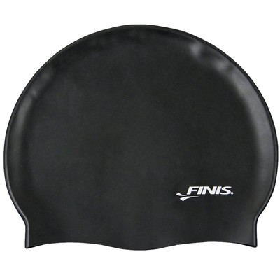 FINIS斐尼斯 SILICONE SWIM CAP 长发防水泳帽 成人硅胶游泳帽
