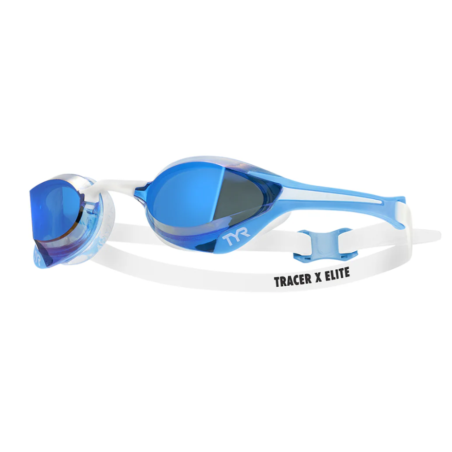 美国进口 TYR Tracer X Elite Race X系列竞速精英竞赛防雾游泳镜