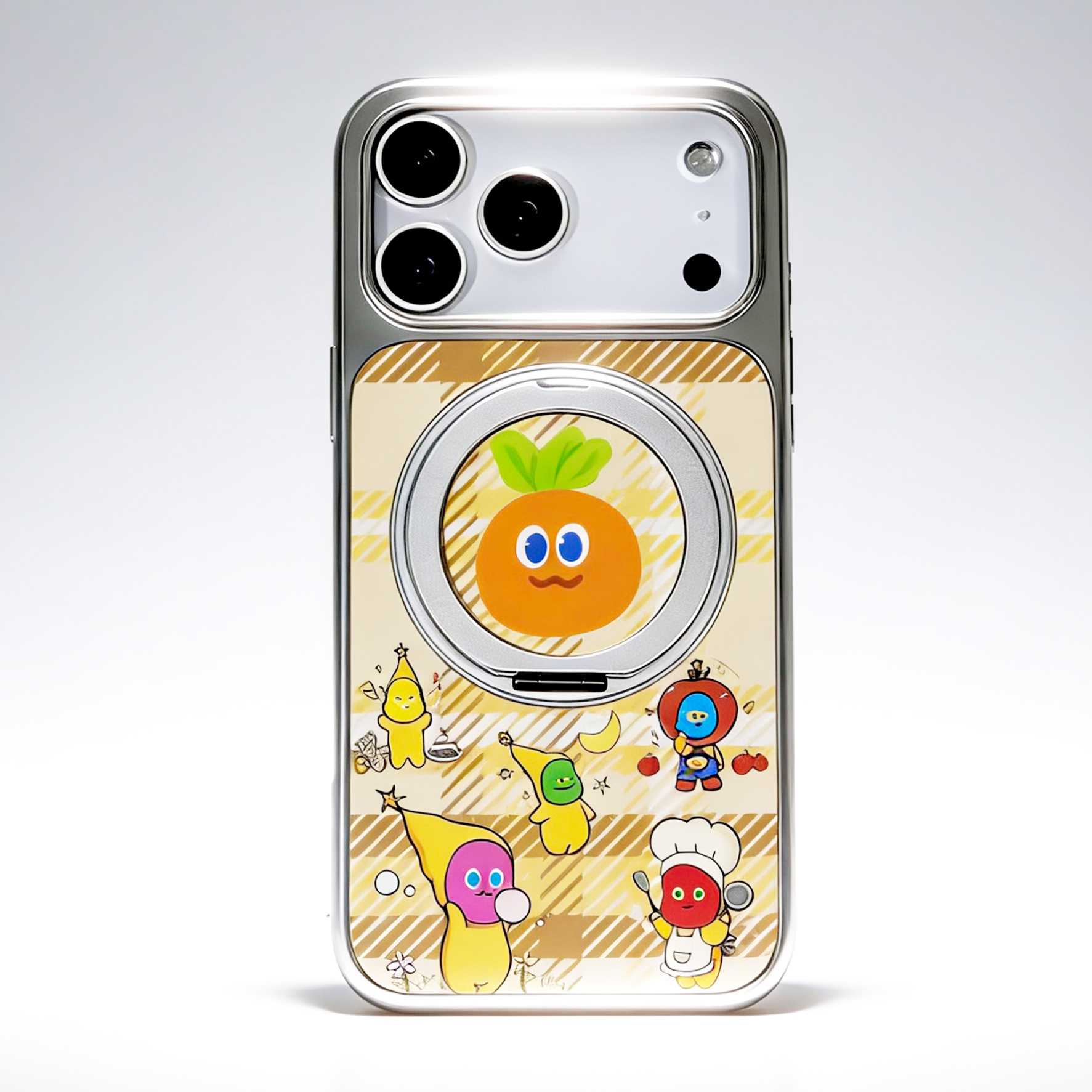 原创五月天应援磁吸支架手机壳