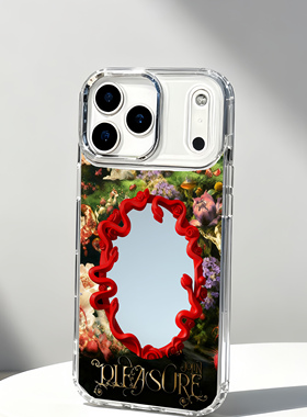 原创蔡依林Pleasure新专辑周边骑士应援手机壳粉丝周边镜面壳适用于苹果17promax小米17华为pura70小米15oppo