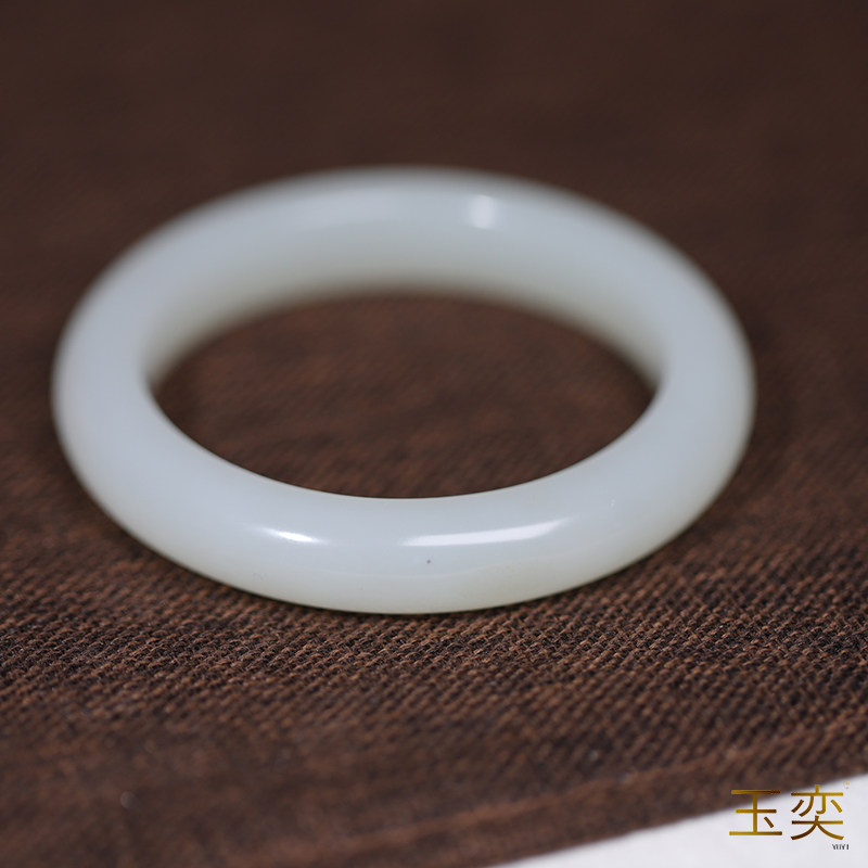 玉奕白玉籽料手链CAS/CNAS认证