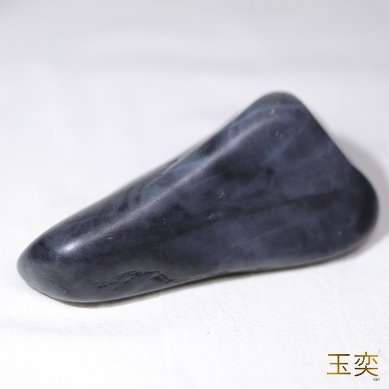 玉奕和田玉青花籽料原石仅展示