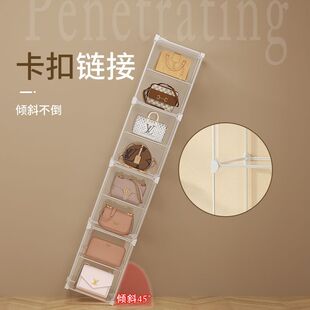 放包包收纳神器存放展示柜置物架包架家用防尘盒大包包柜架子落地