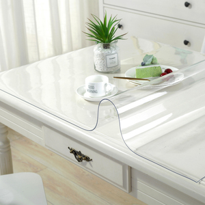 pvc桌布防水防油软玻璃塑料桌垫免洗茶几垫透明餐桌台布TPU水晶板