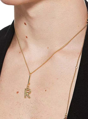 Readyforduty字母百搭项链