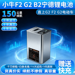 适用小牛F2电池g1/g2/b2直上宁德大单体锂电池48V电动车电瓶