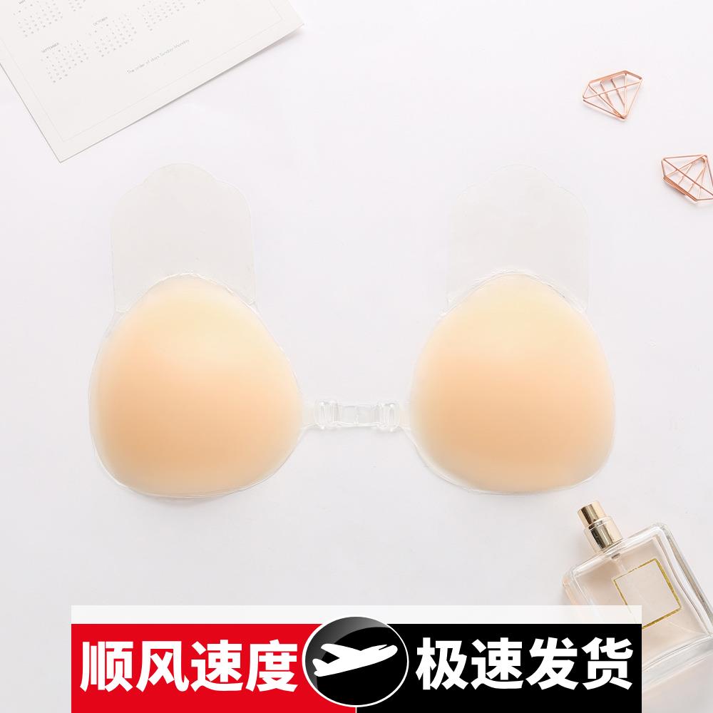 乳贴硅胶文胸上托聚拢胸贴自沾泳装隐形防水防水防汗胸贴内衣