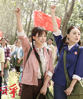 70年代复古知青下乡80服装怀旧话剧中山装农民工人村姑演出服