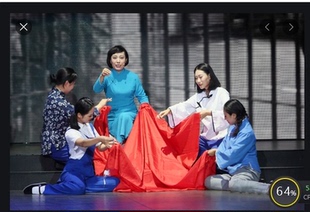 江姐演出服绣红旗话剧红梅赞舞台表演衣服学生民国青年女成人服装