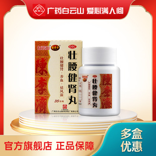 白云山陈李济壮腰健肾丸35g 养血祛风湿 肾亏腰痛风湿骨痛正品