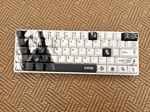 钢之炼金术士主题正刻键帽适配Wootingez63made68夜魔rs7迈从87等