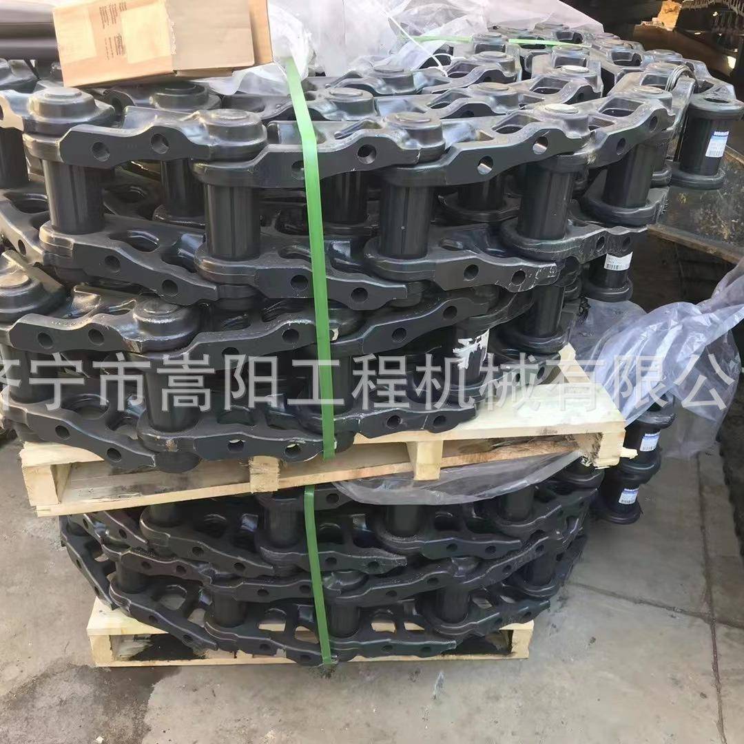 PC240—8挖掘机履带总成51节链条生产厂家支重轮拖轮引导轮驱动齿