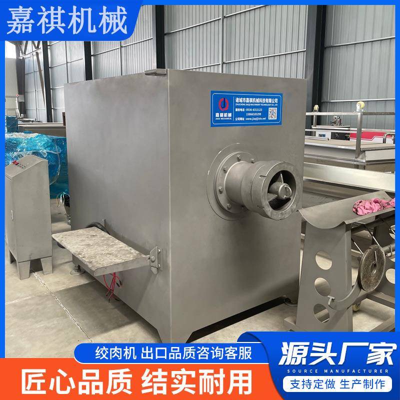 250型多功能冻肉鲜肉绞肉机 大型食品机械海鲜水产果蔬绞馅设备