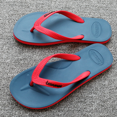泰国进口LEONMOO定制人字拖鞋