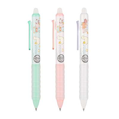 爱好轻松熊按动可擦中性笔