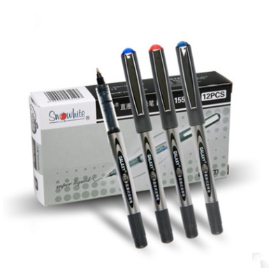 韩版文具批发白雪大容量走直液