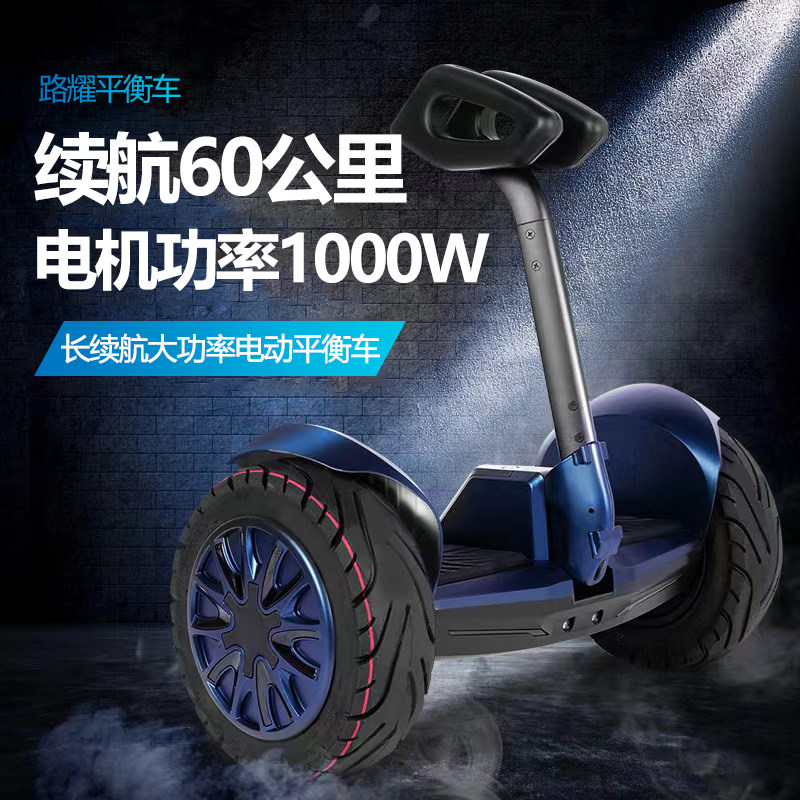 路耀12寸大轮大功率长续航平衡车成人上下班摄影师纺织工效率工作