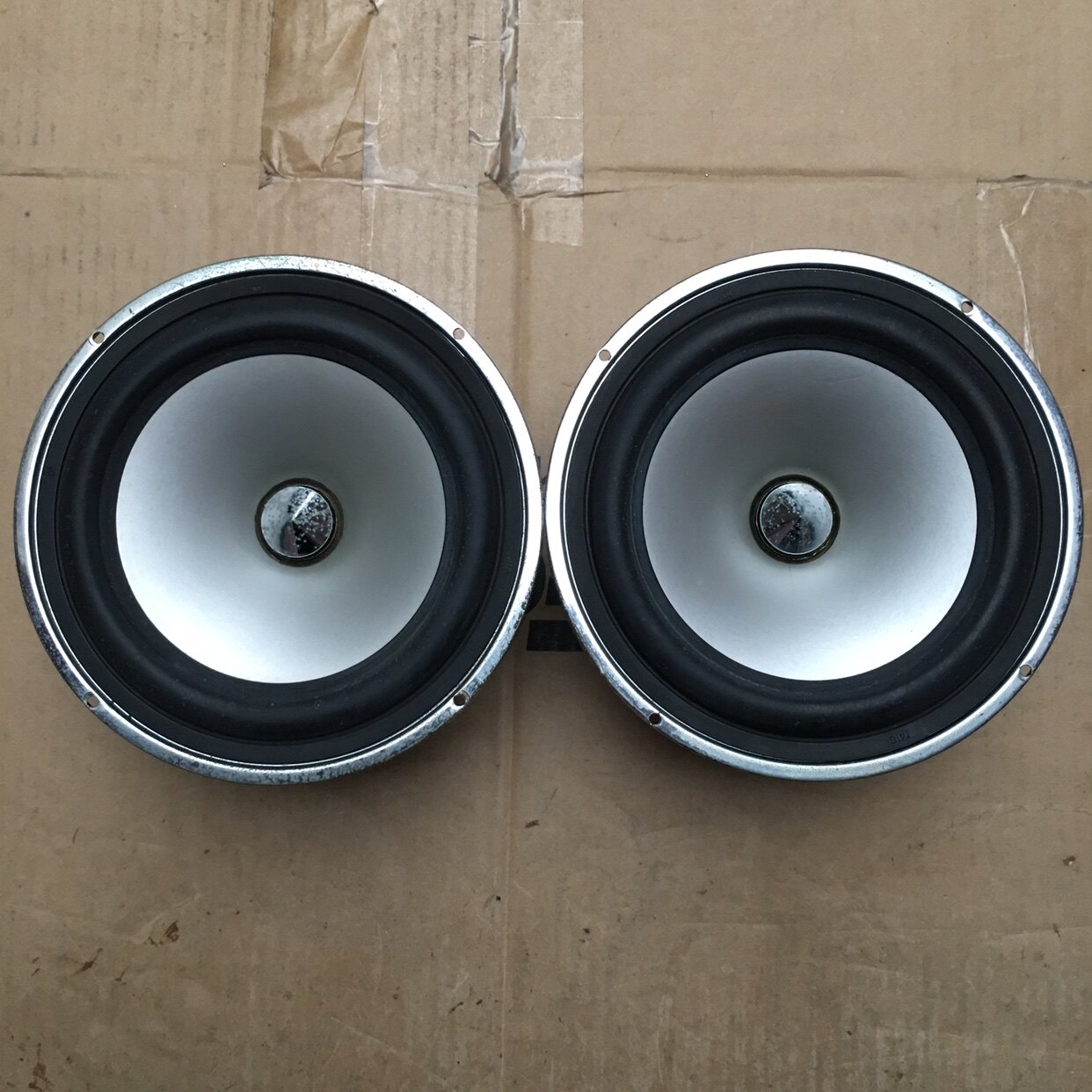 拆箱原装美国进口派特6.5寸子弹头发烧中低音喇叭一对,198一对