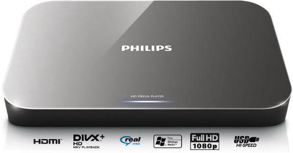 Philips/飞利浦HMP3008高清2D网络硬盘播放器视频播放器机顶盒