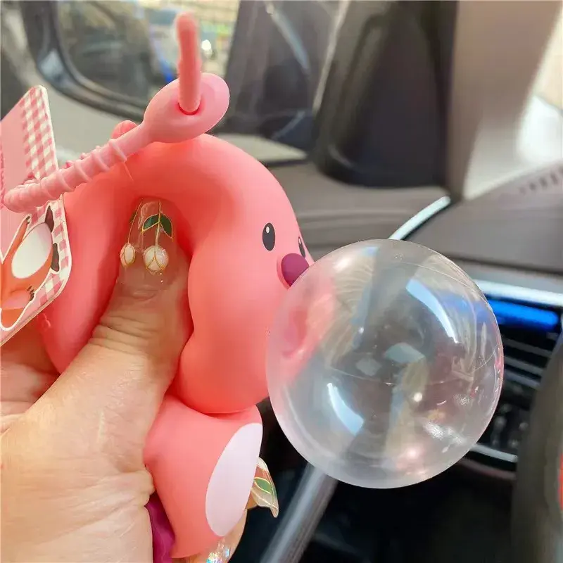 【小红书推荐】卡通呆萌精致潮玩露比捏捏乐解压可爱饰品挂件ZP