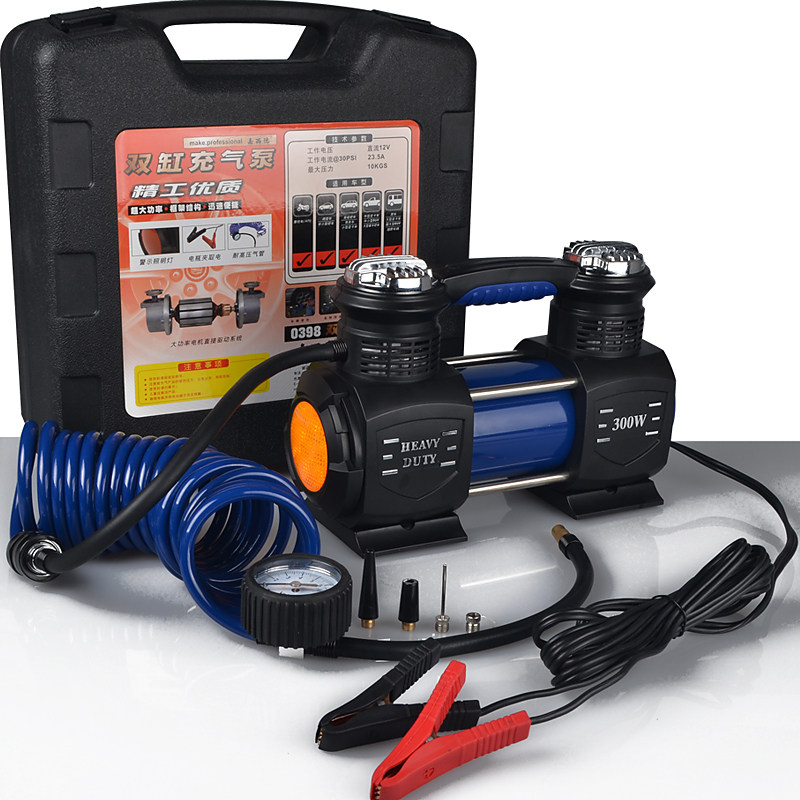 Jia Xide 300W Double cylinder high-power vehicle Air pump cross-country 12V portable Car tires blast pumpin the Car/Articles/Fitting/Refit , Car Audio/Car Electronics/Electric , Car Electronics/Electric , Car air pump  category - from Buy2taobao.com to provide professional Taobao agent buy service