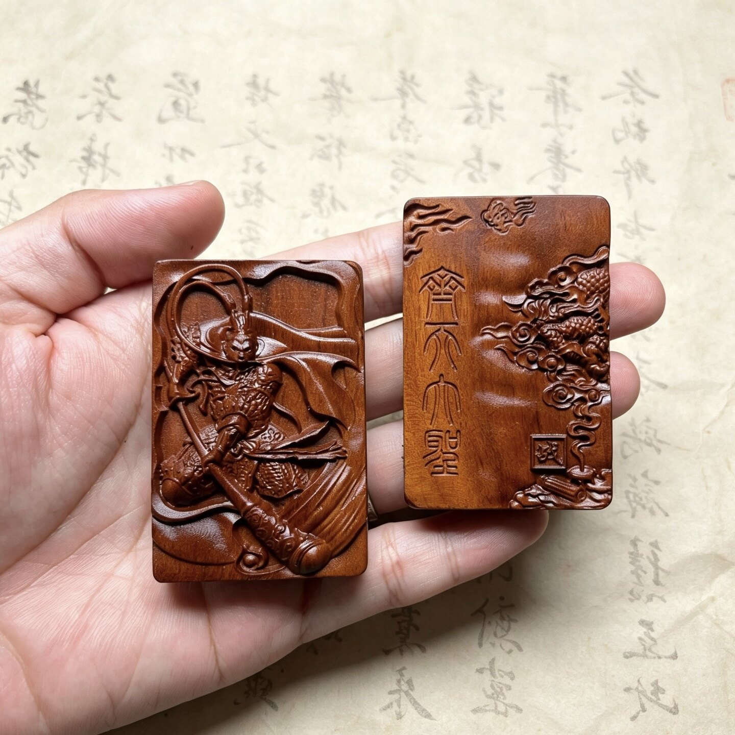 雷击枣木齐天大圣孙悟空斗战胜佛木雕
