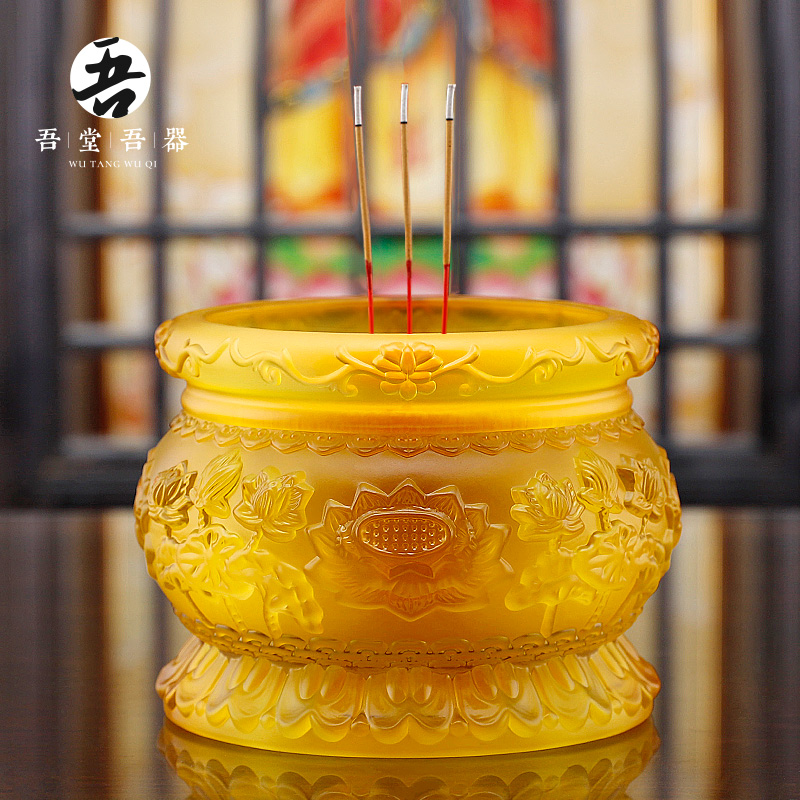 吾堂吾器家用佛堂琉璃香炉